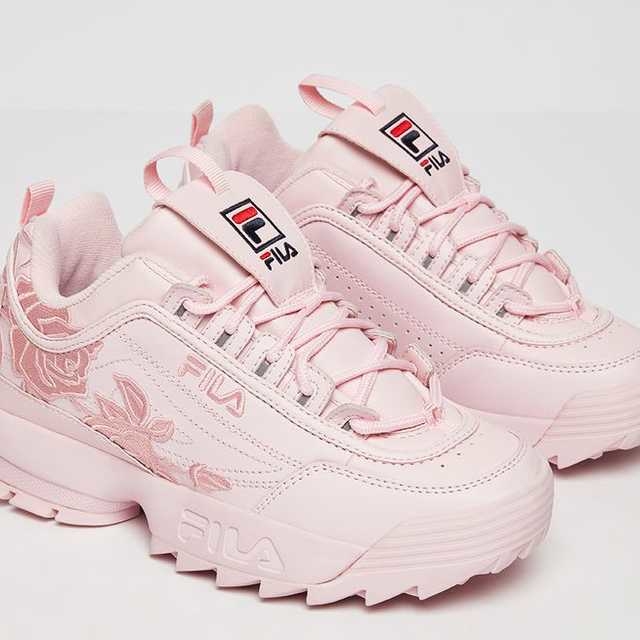 fila shoe pink